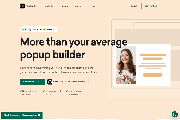 Top 10 AI Shopify Popups Every Ecommerce Founder Should Know Sleeknote